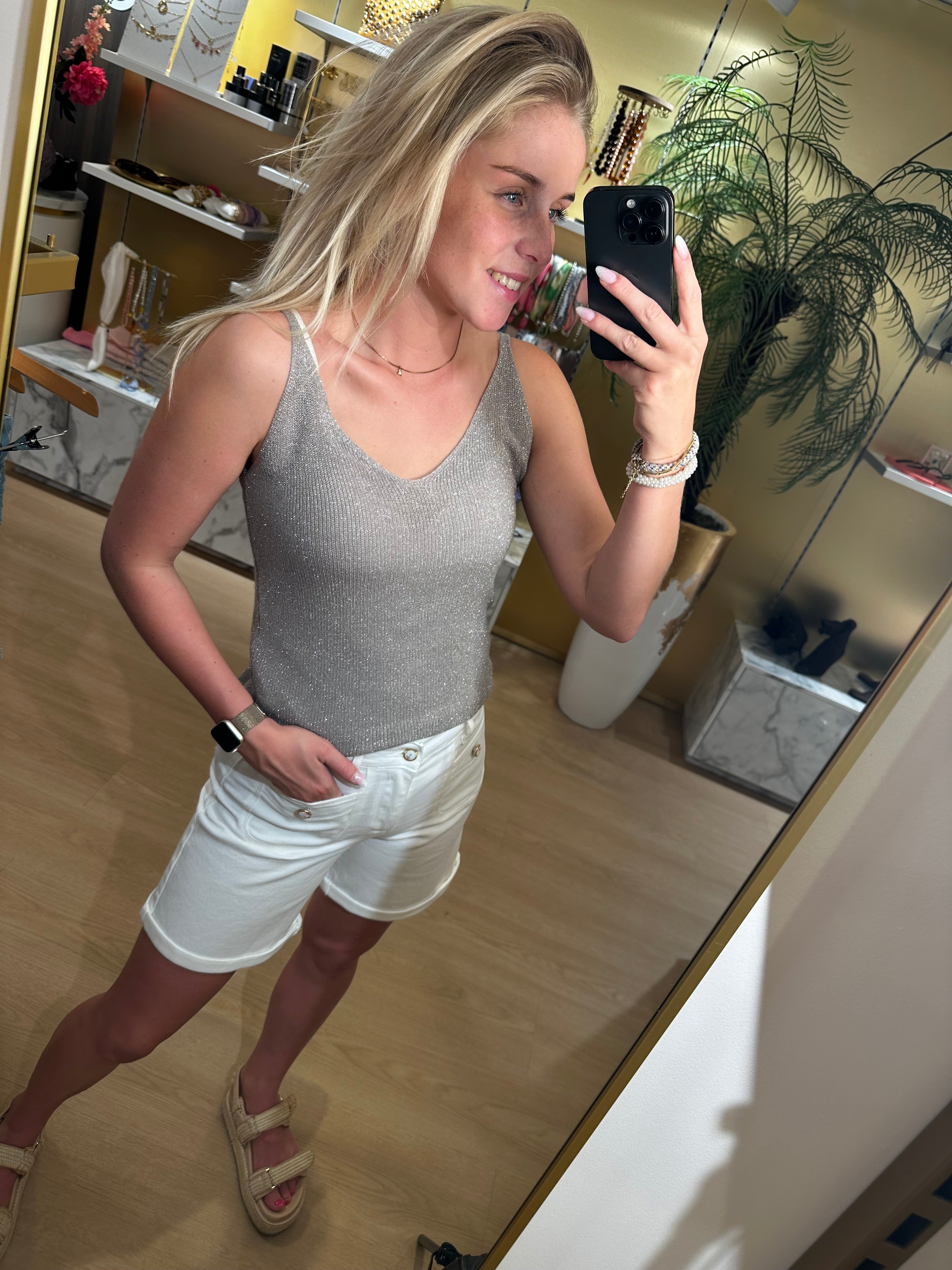 Studio Jolie Top Lieke Grijs