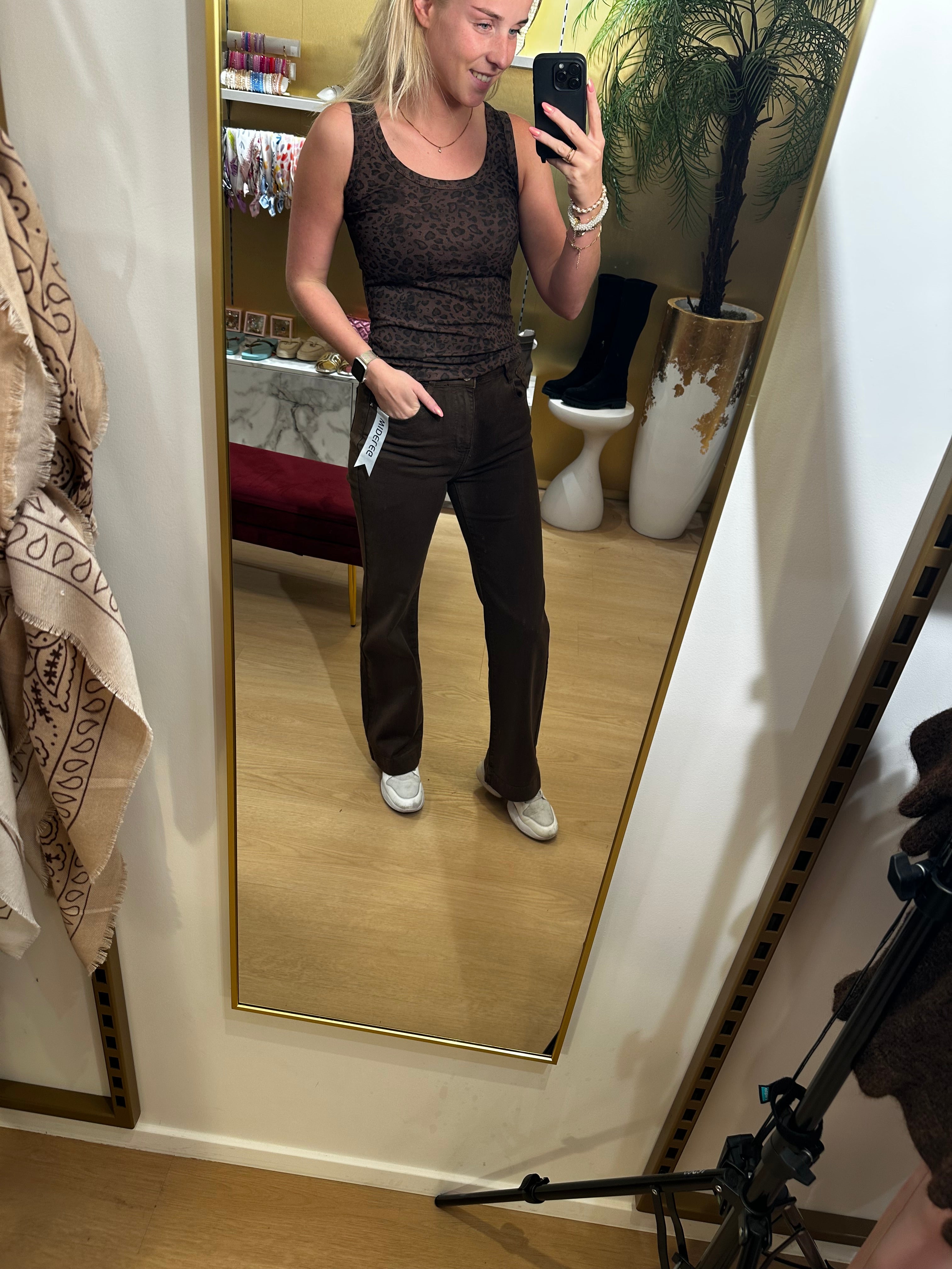Studio Jolie Jeans Poly Bruin