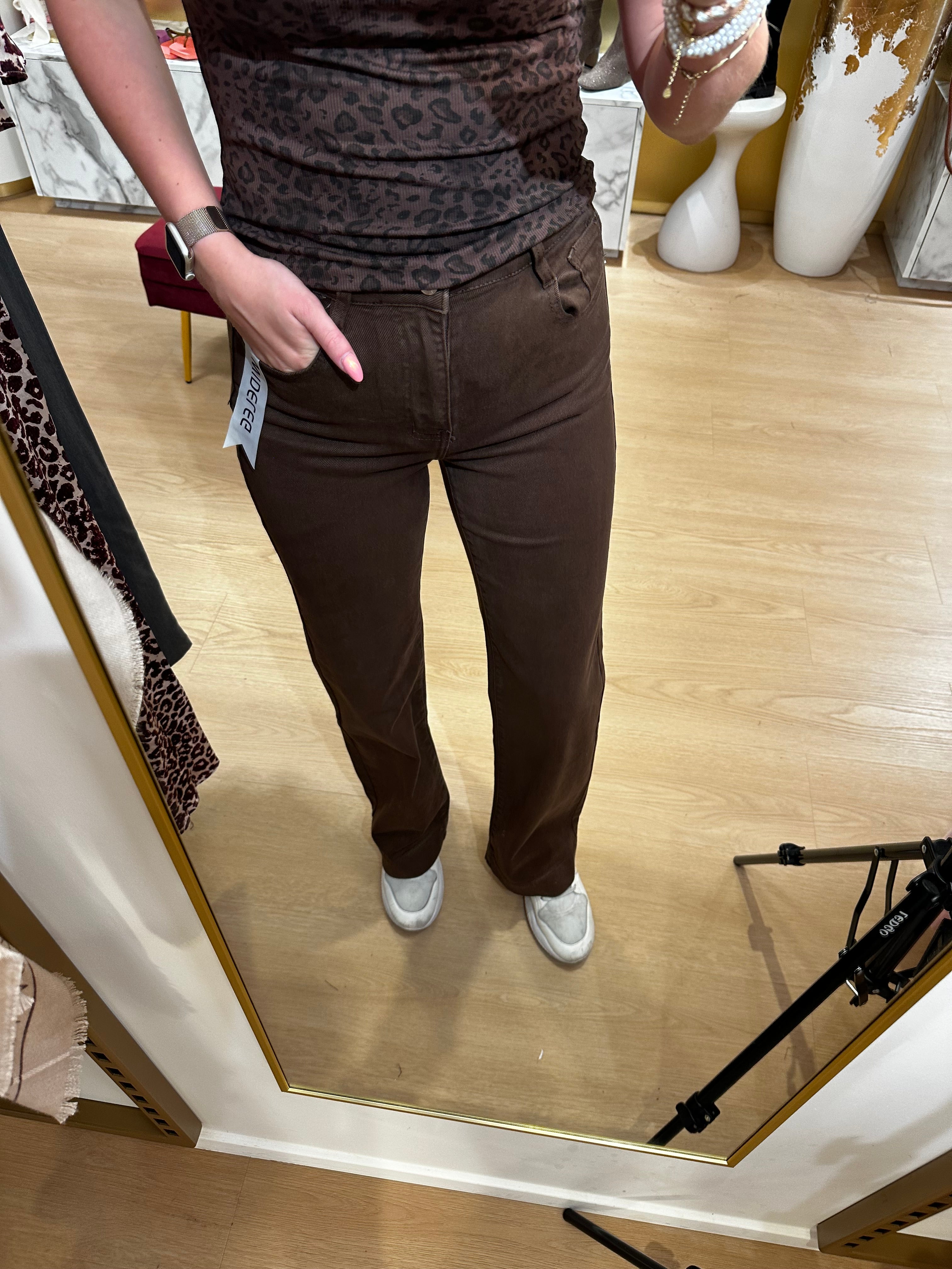 Studio Jolie Jeans Poly Bruin