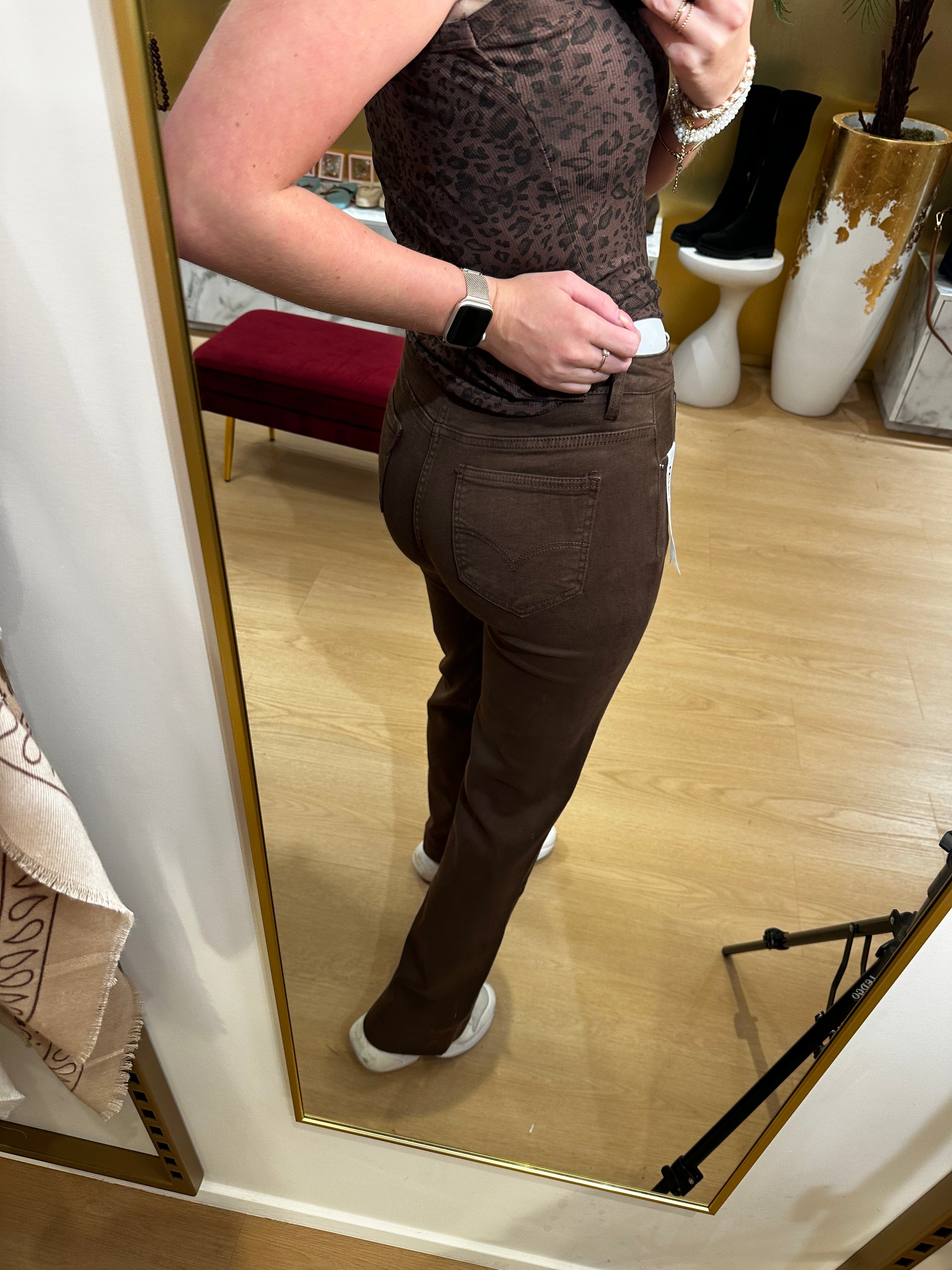 Studio Jolie Jeans Poly Bruin