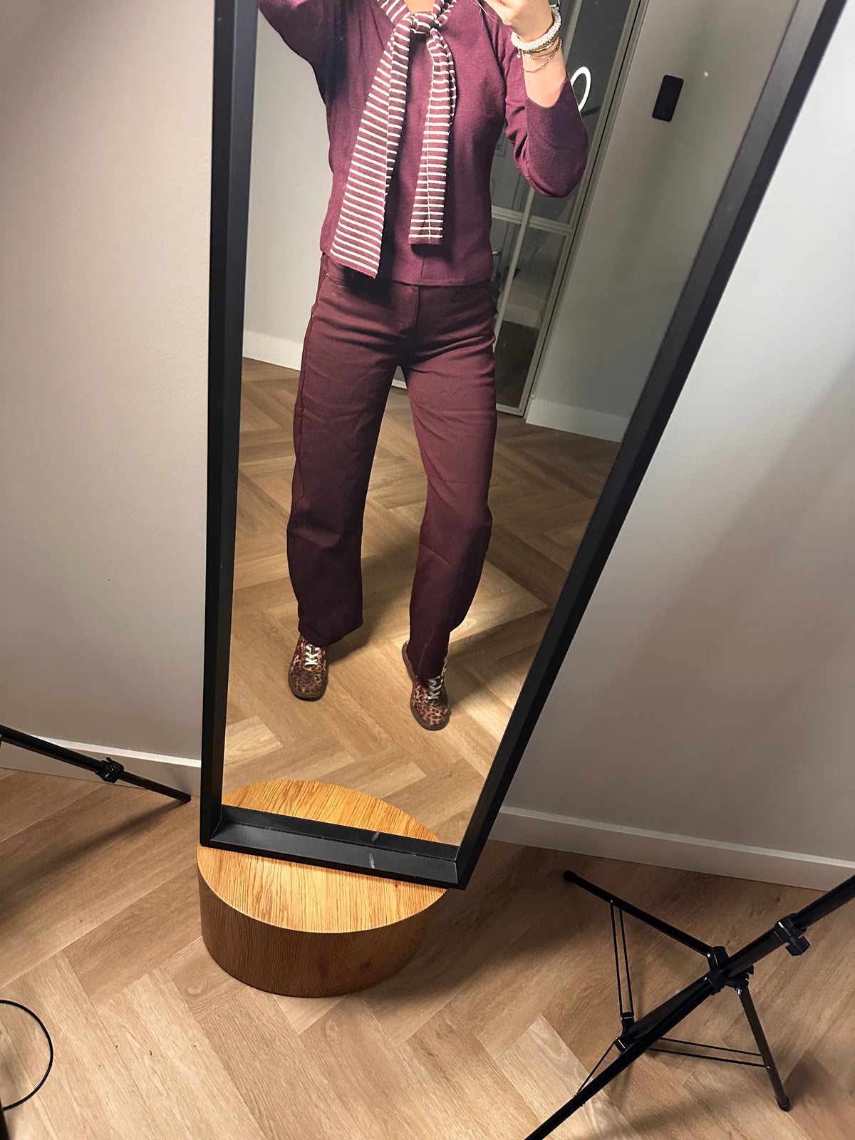Studio Jolie Broek maud Bordeaux