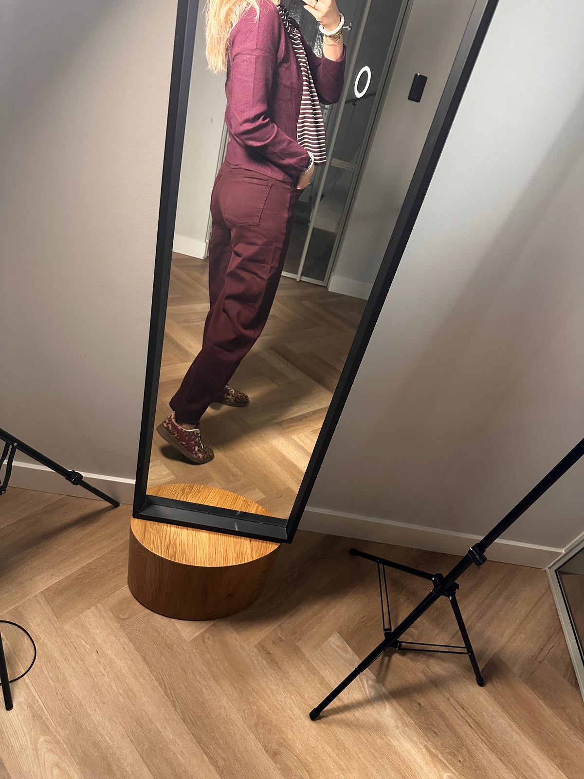 Studio Jolie Broek maud Bordeaux