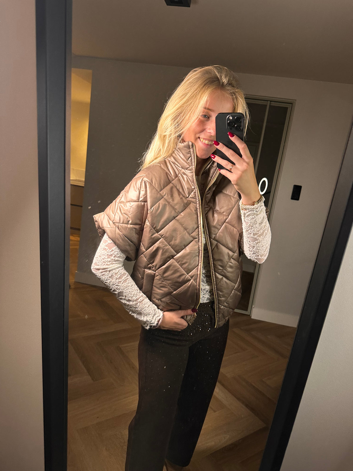 Studio Jolie Bodywarmer champagne