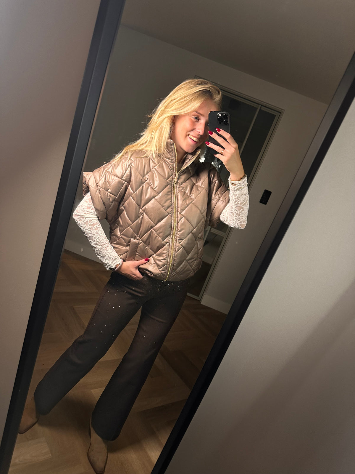 Studio Jolie Bodywarmer champagne