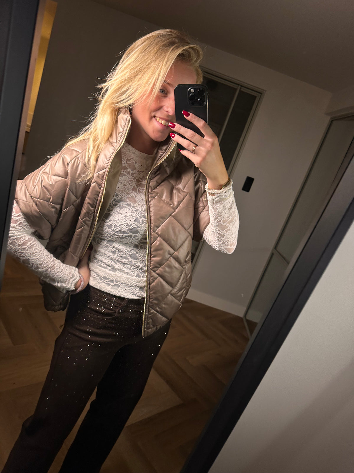 Studio Jolie Bodywarmer champagne