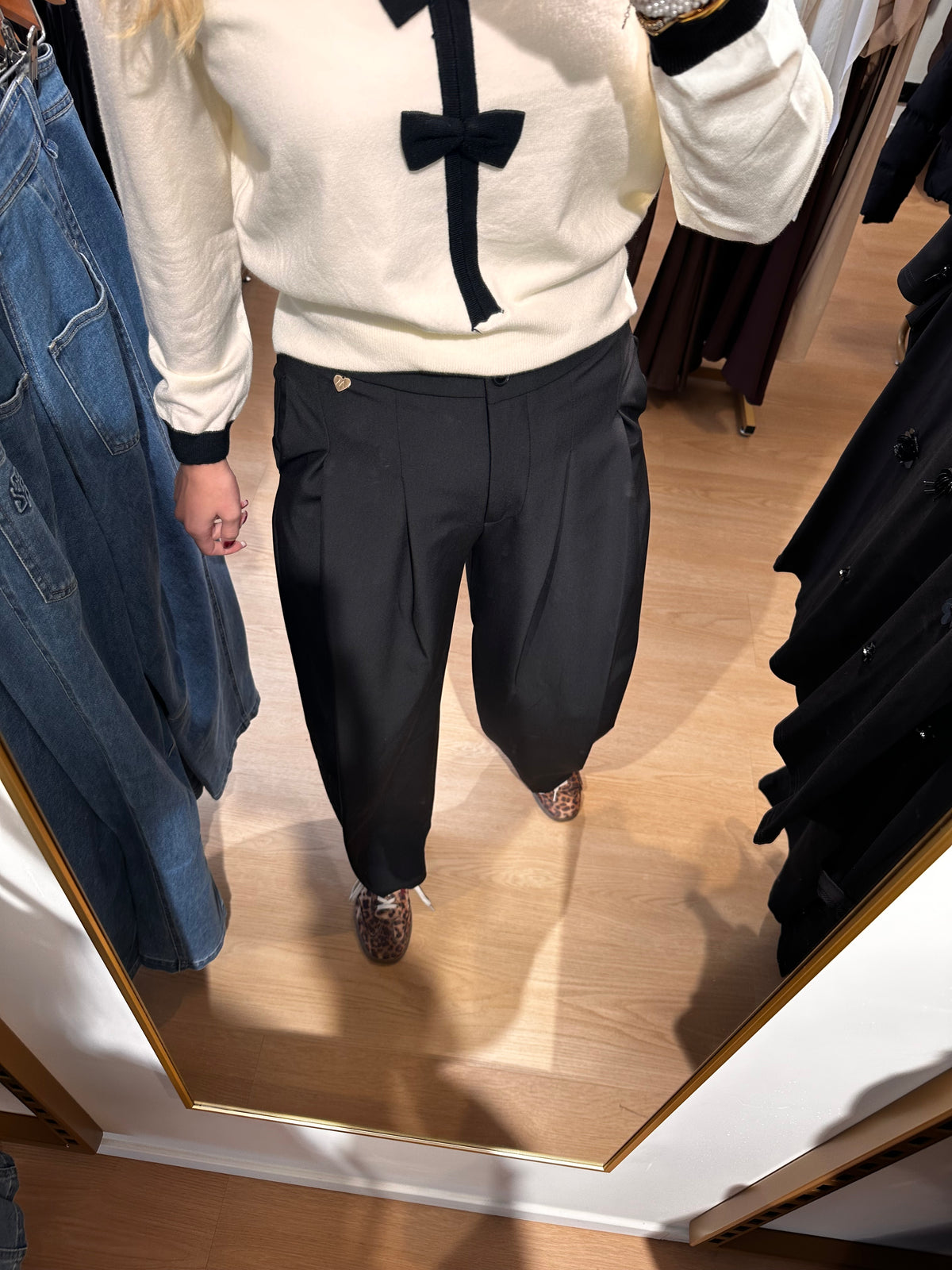 Amelie Lisbonne trousers Zwart - Amélie & Amélie