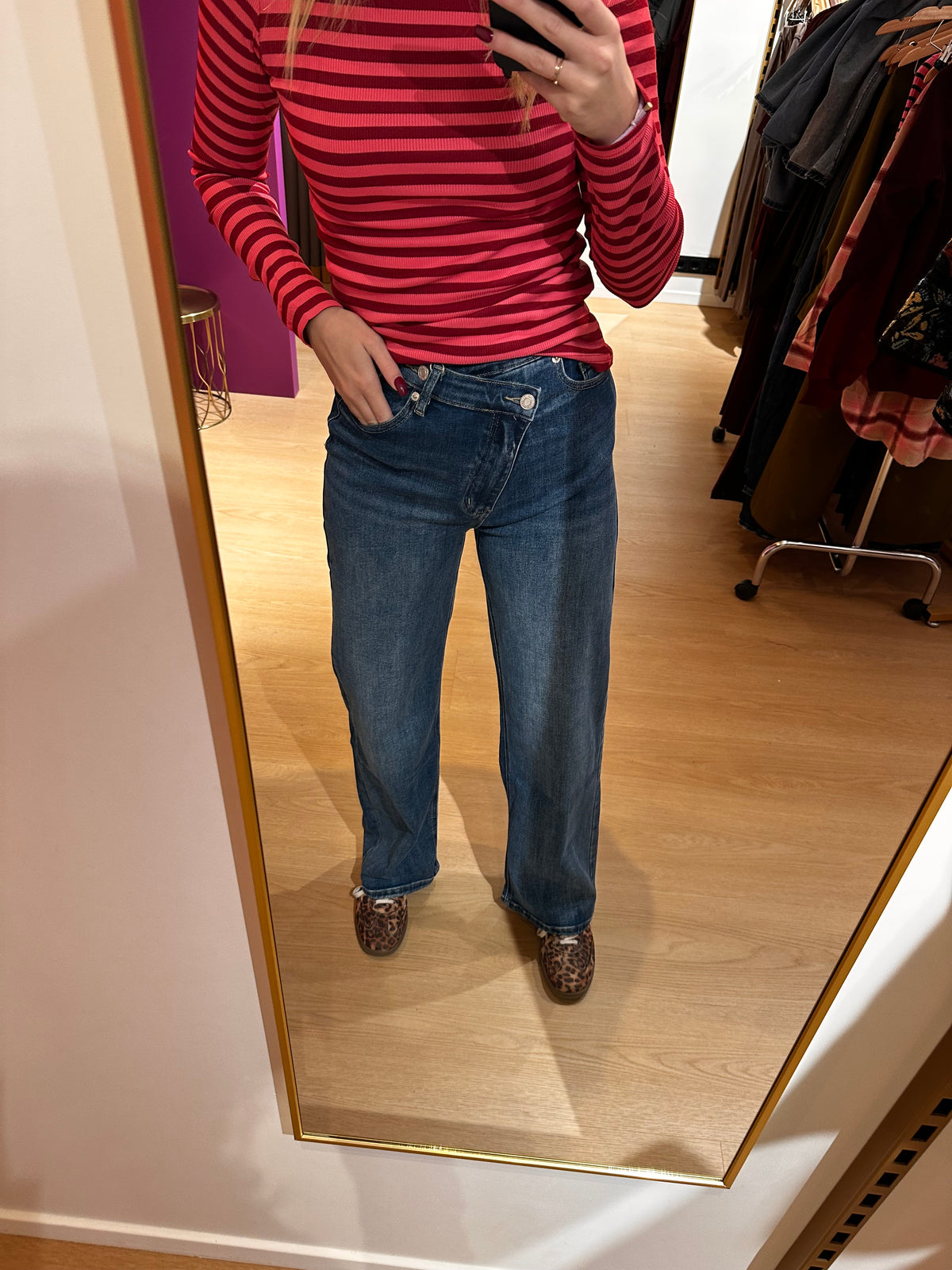 Studio Jolie cross board jeans - Studio Jolie