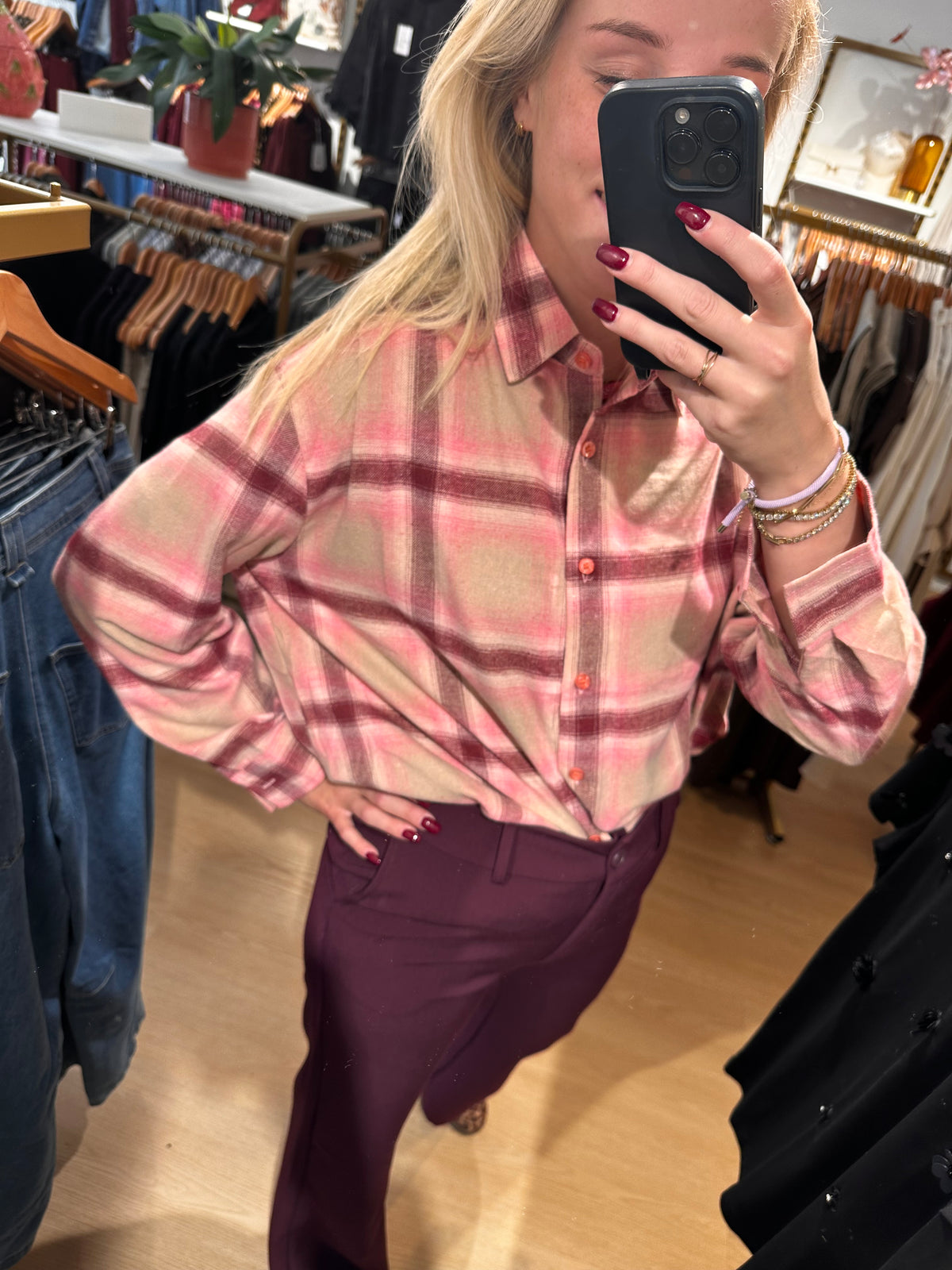 Studio Jolie Blouse Susan Roze - Studio Jolie
