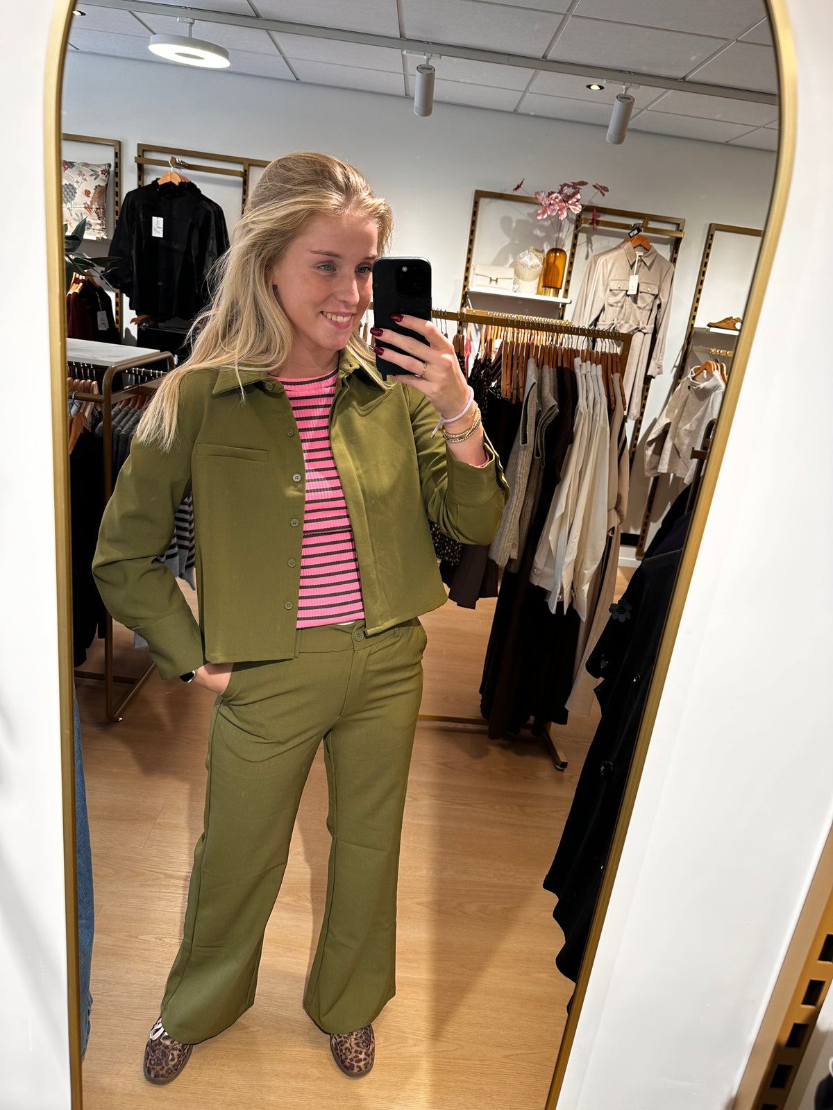 Studio Jolie Pantalon Anita Groen - Studio Jolie