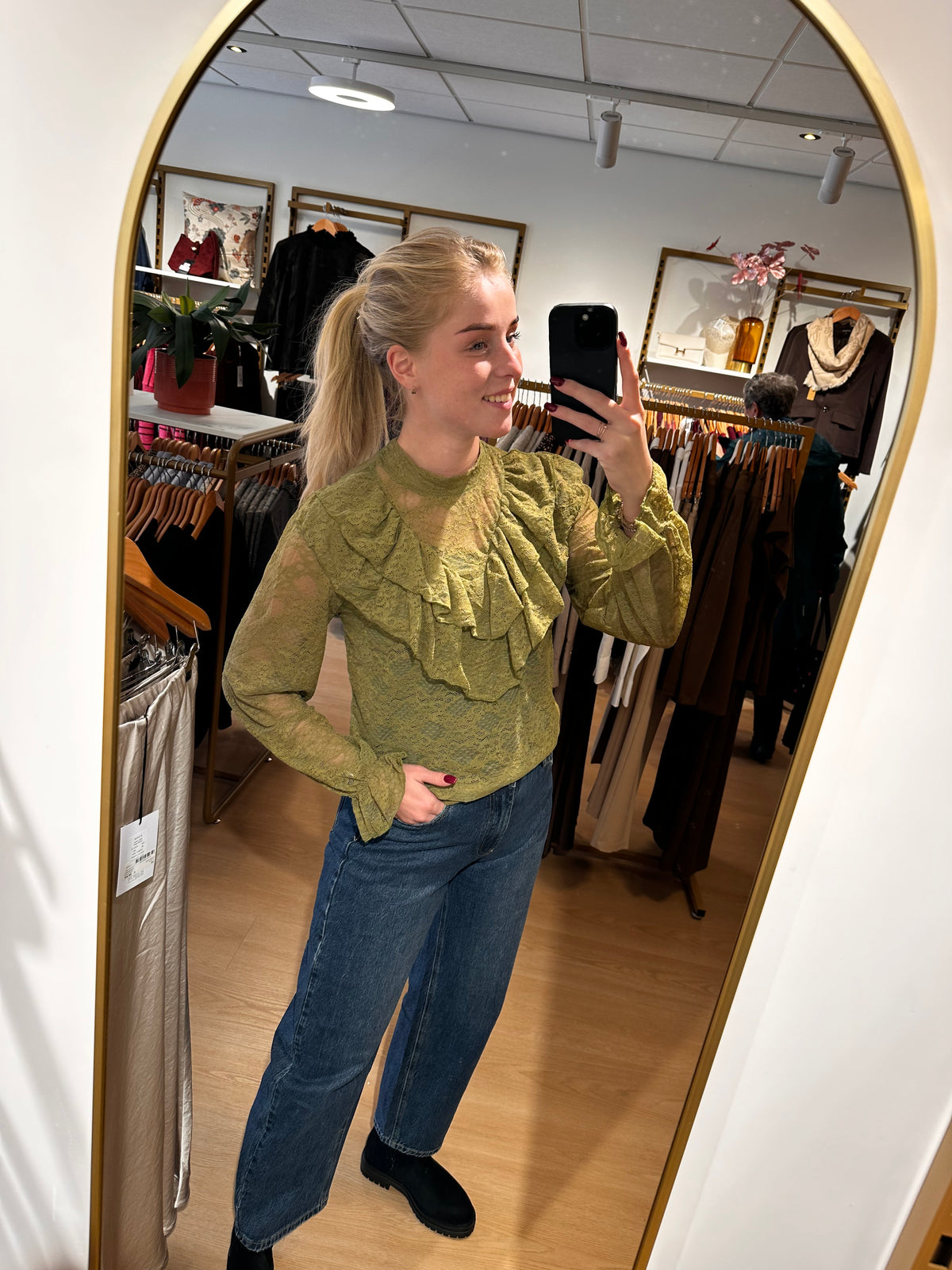 Studio Jolie Blouse pien Groen