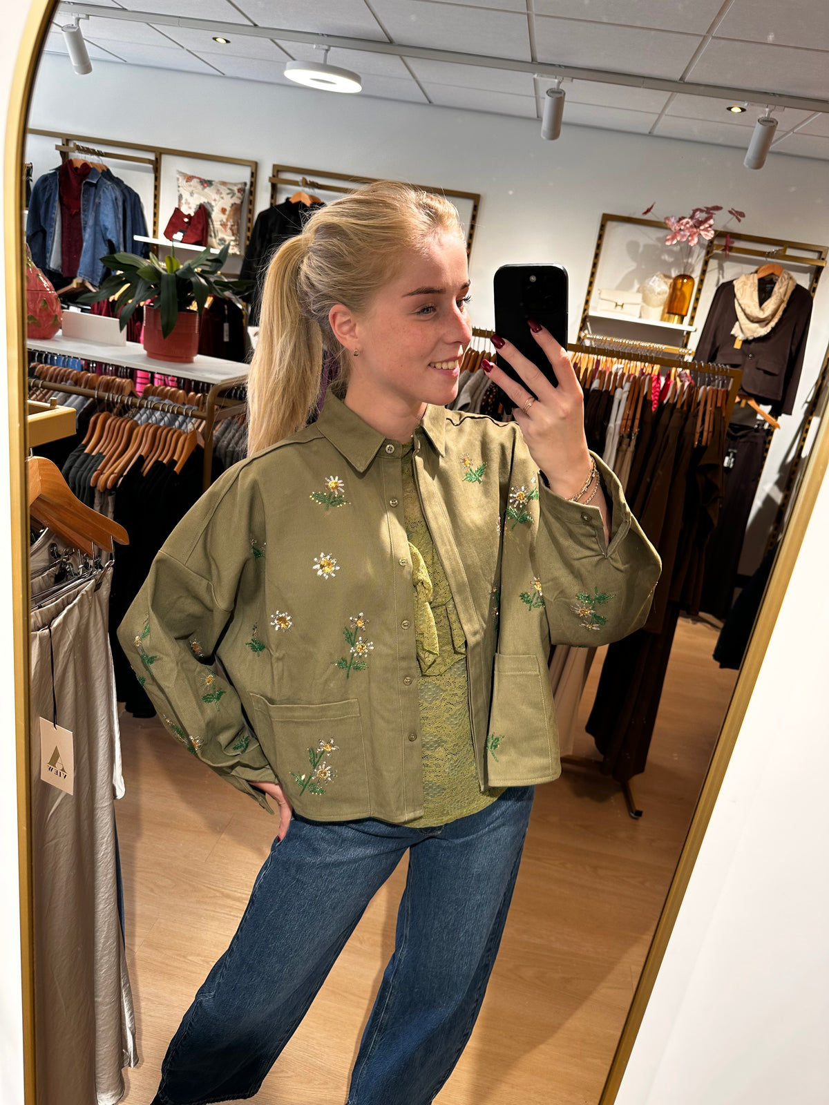 Studio Jolie Blazer Madelief Groen
