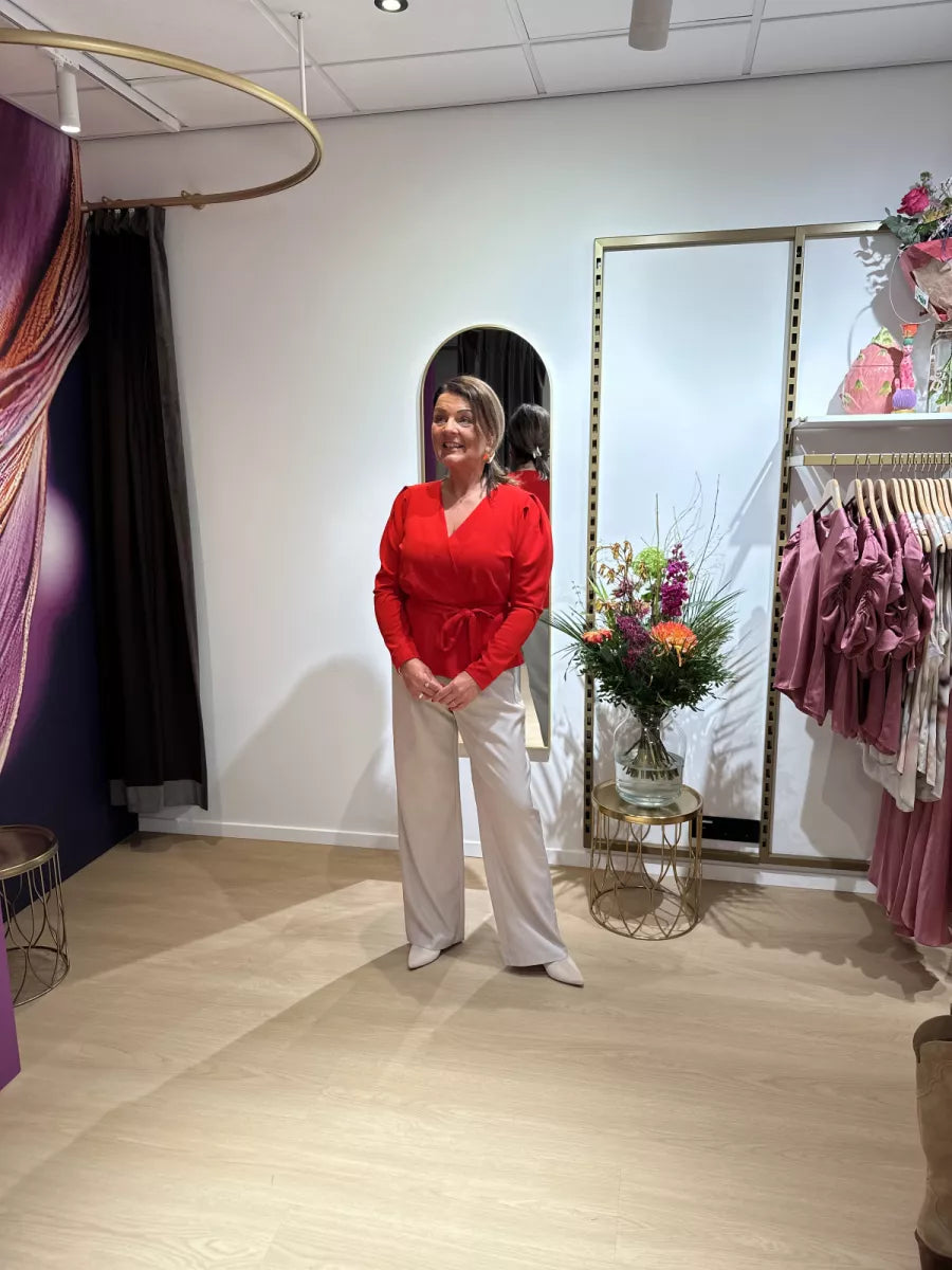 sis point Nasa top - Rood