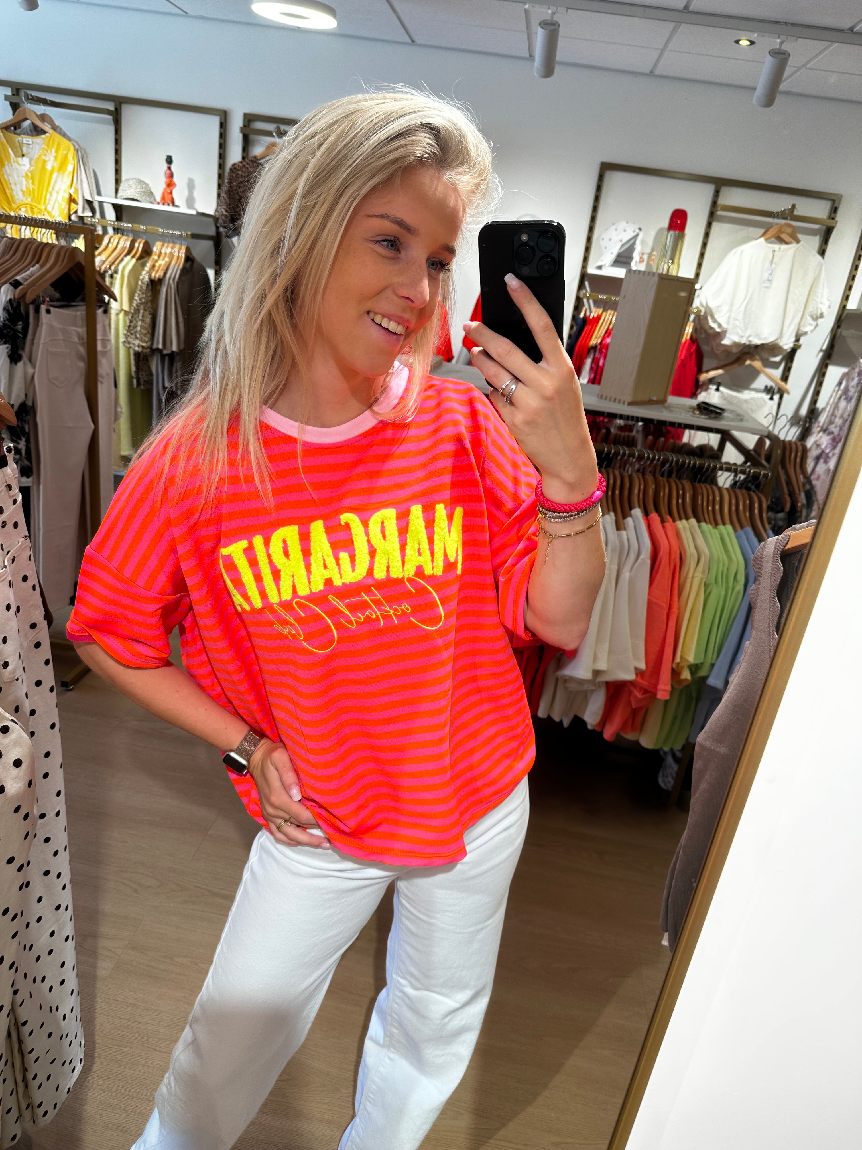 Studio Jolie Top margarita Oranje