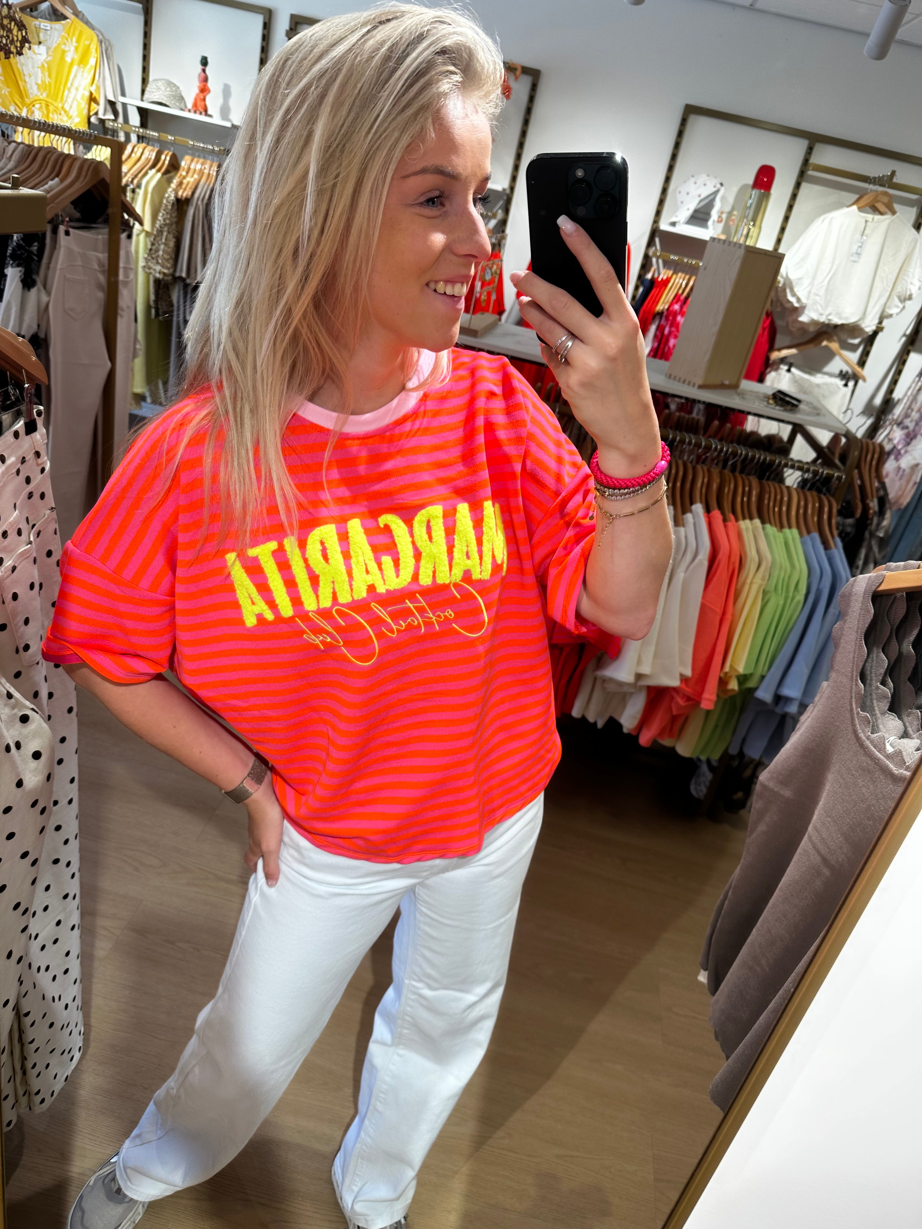 Studio Jolie Top margarita Oranje