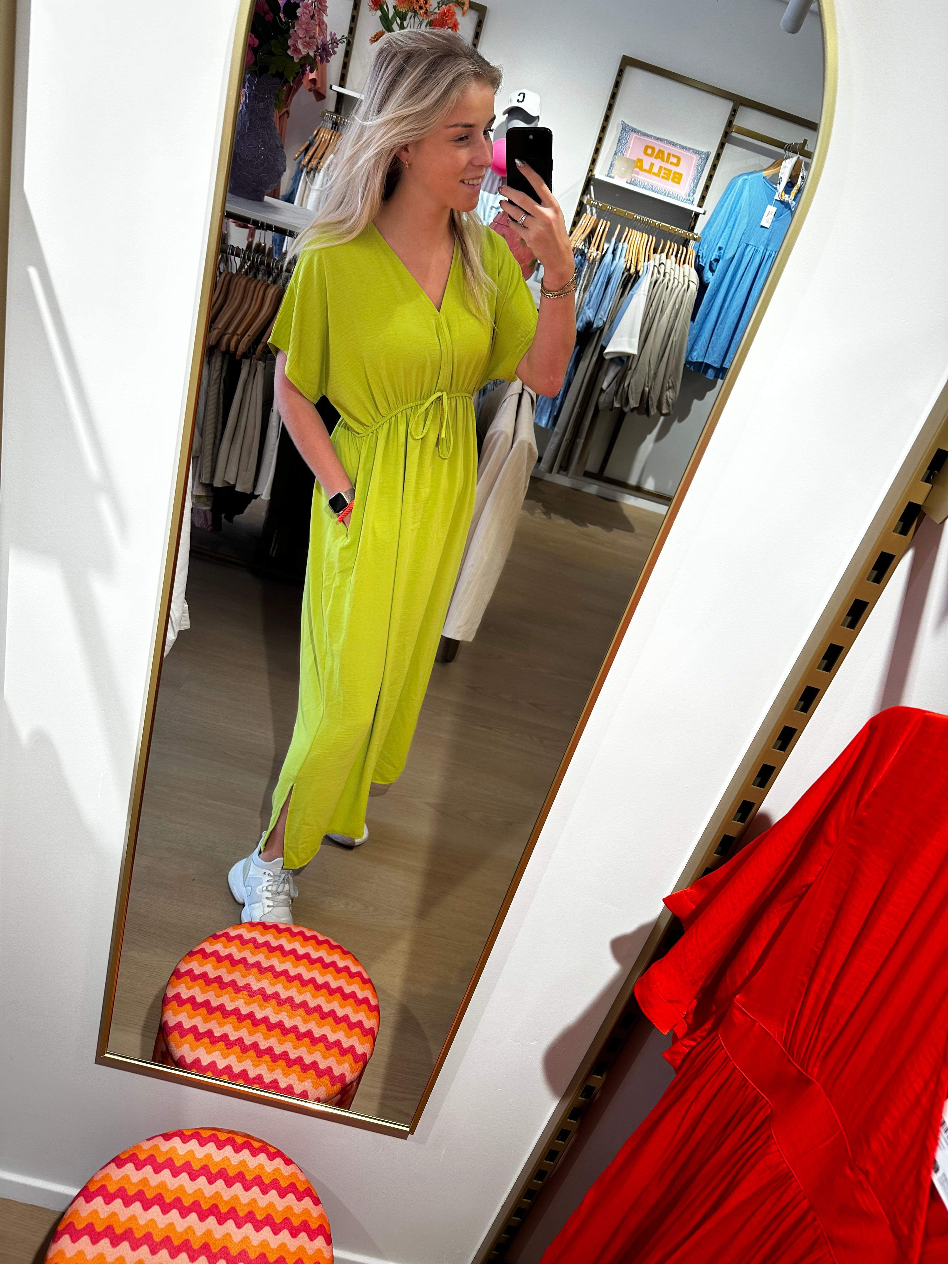 Studio Jolie Jurk lime