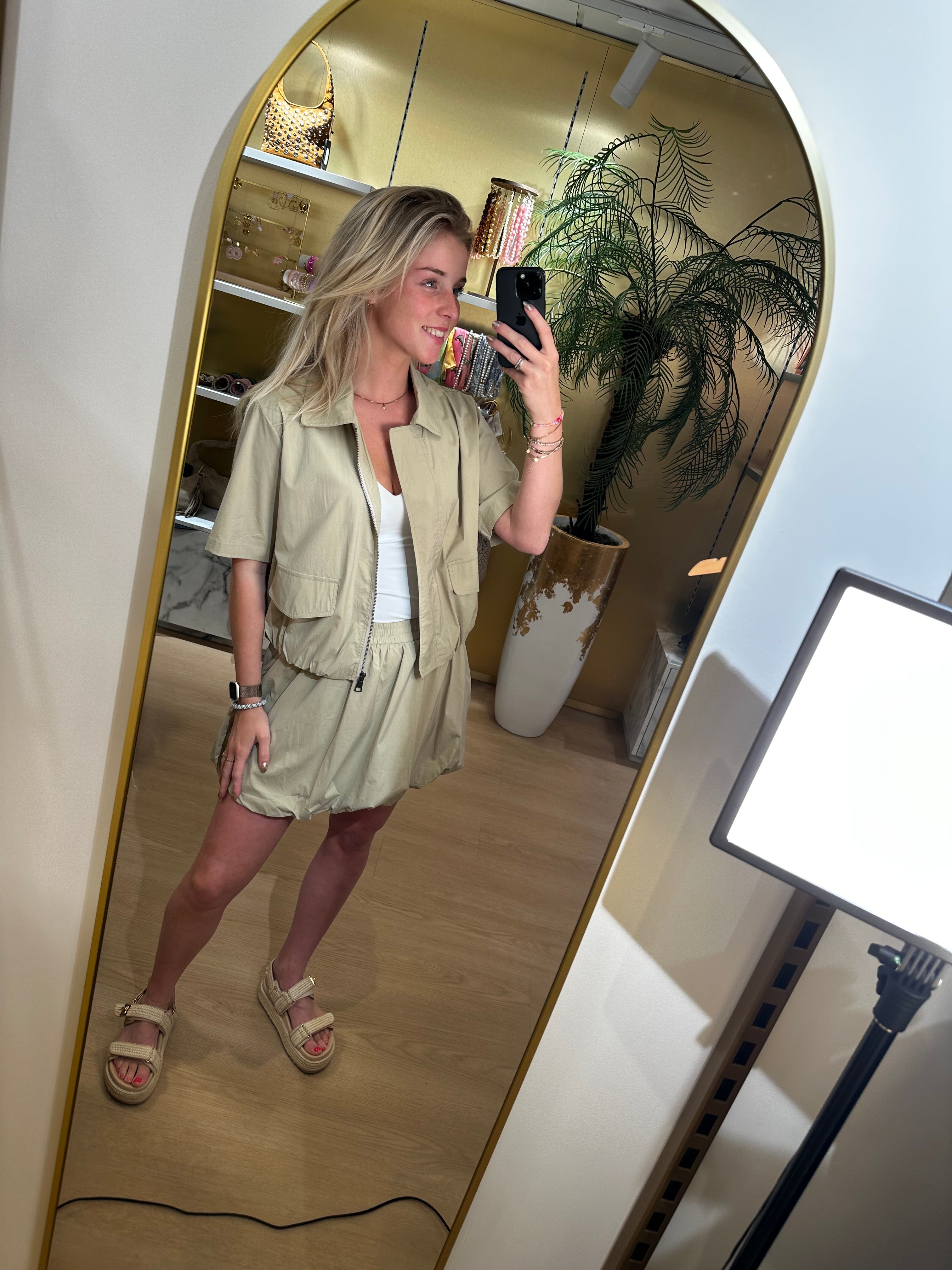 Studio Jolie Gilet Army green