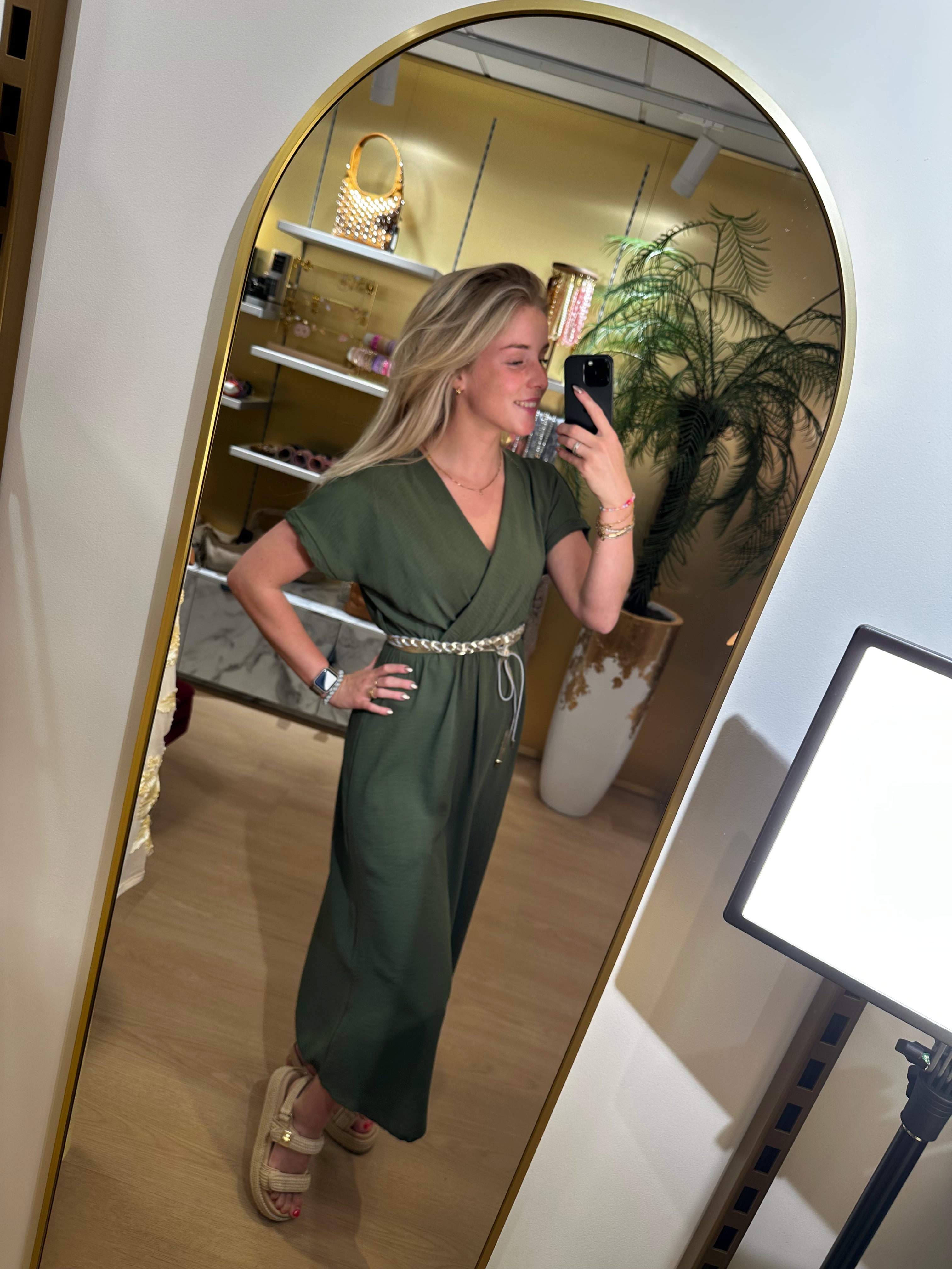 Studio Jolie Jurk Day army green