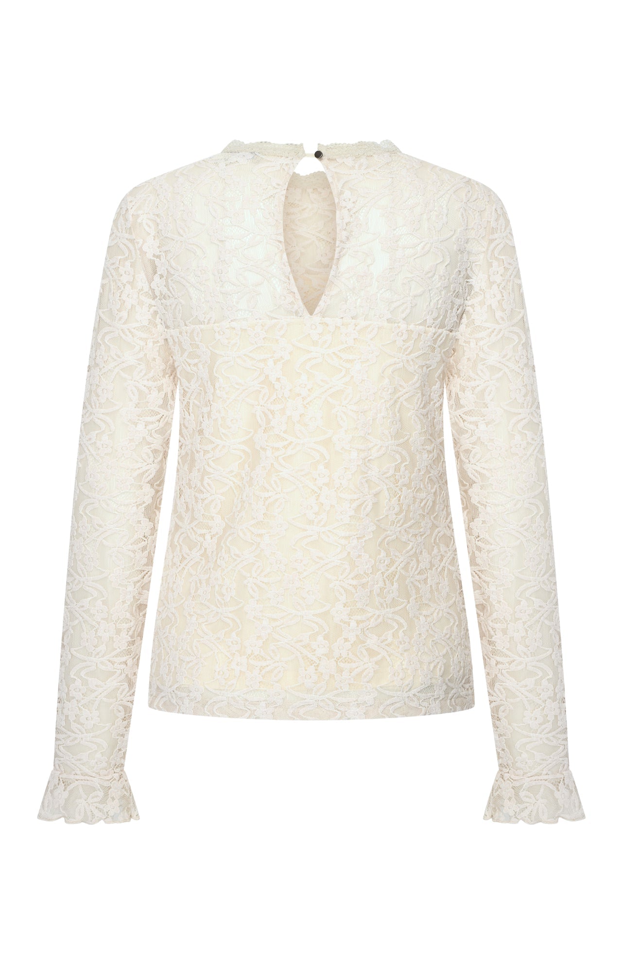 mi piace mi piace Lace top Off white