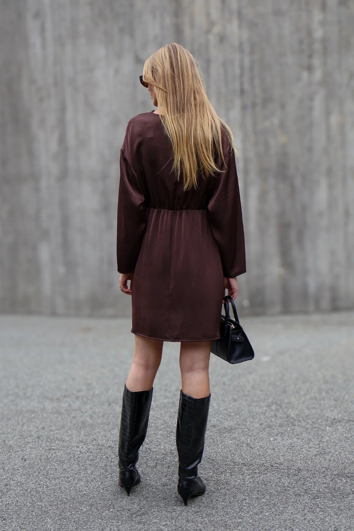 A-View Sinda drape dress - A-view
