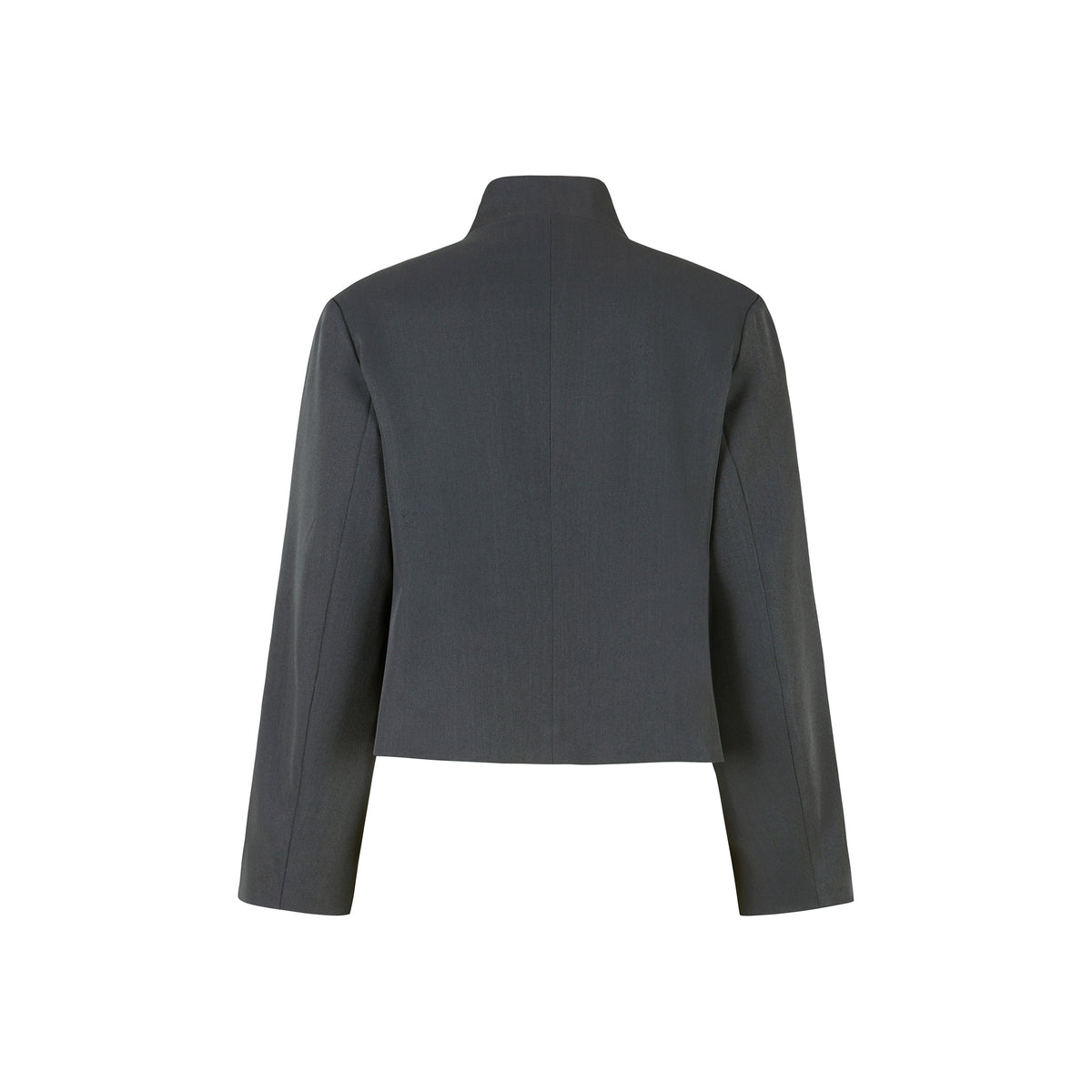 Tooday Devin short Blazer - Dark Grey Melange - Tooday