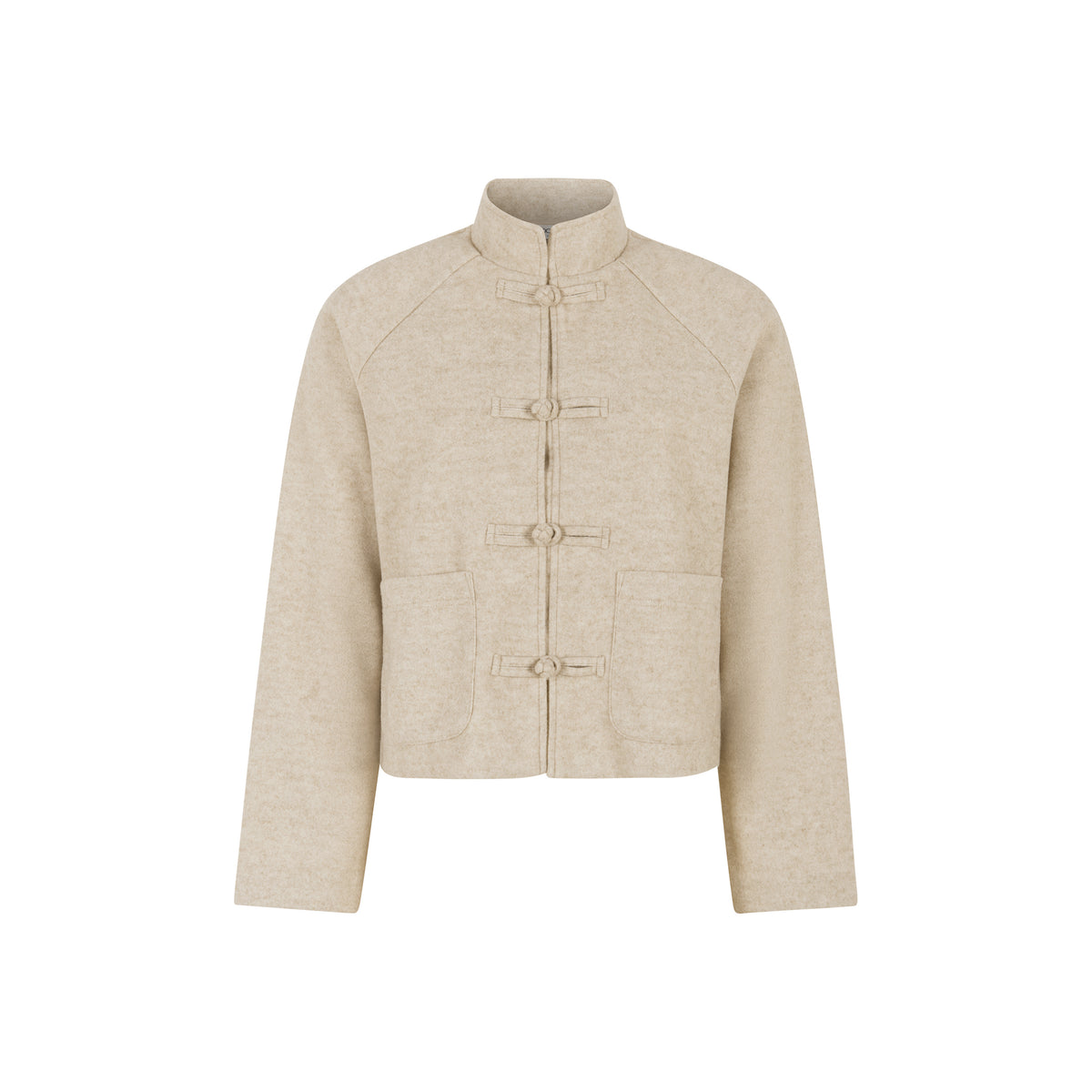 Tooday Dune Strap jacket - Nature Melange - Tooday
