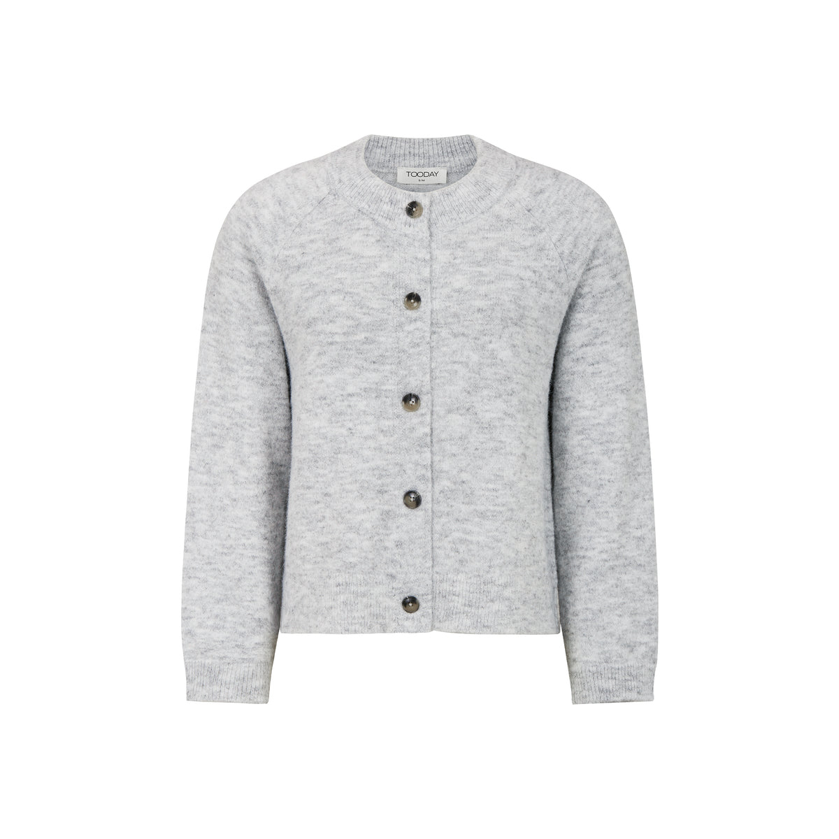 Tooday Auri Cardigan - Light Grey Melange - Tooday