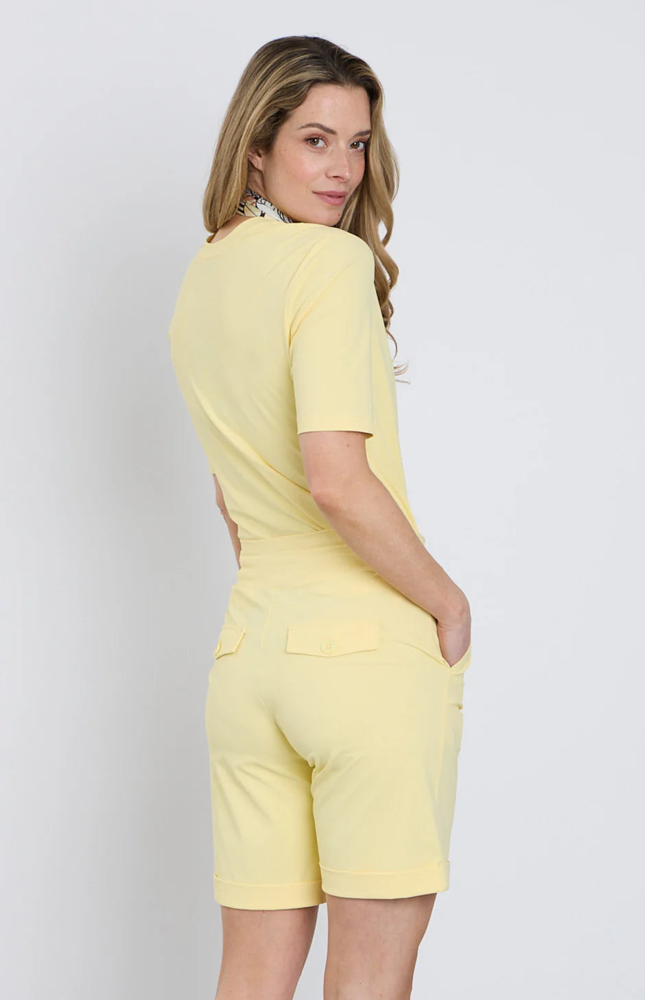 mi piace Top V neck pleated - Mi Piace