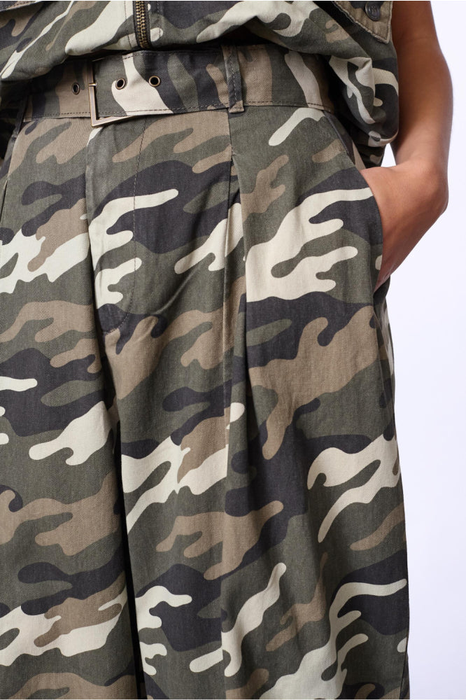 sis point Gaki camouflage pantalon - Sisters Point