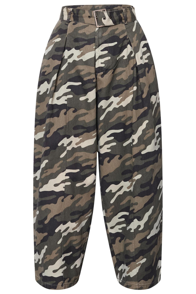 sis point Gaki camouflage pantalon - Sisters Point
