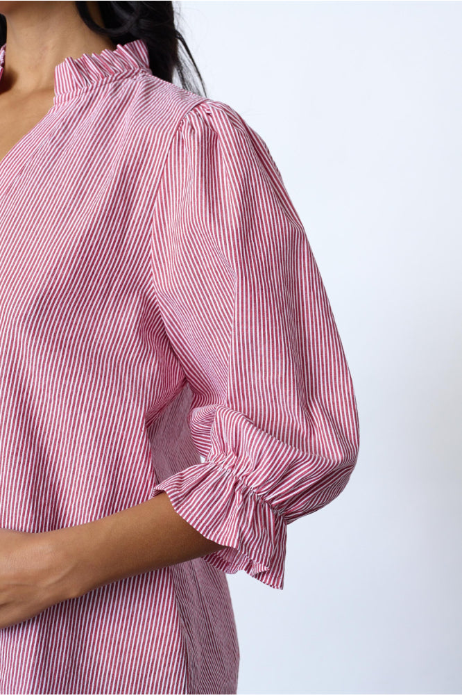 sis point Vysla blouse rood - Sisters Point