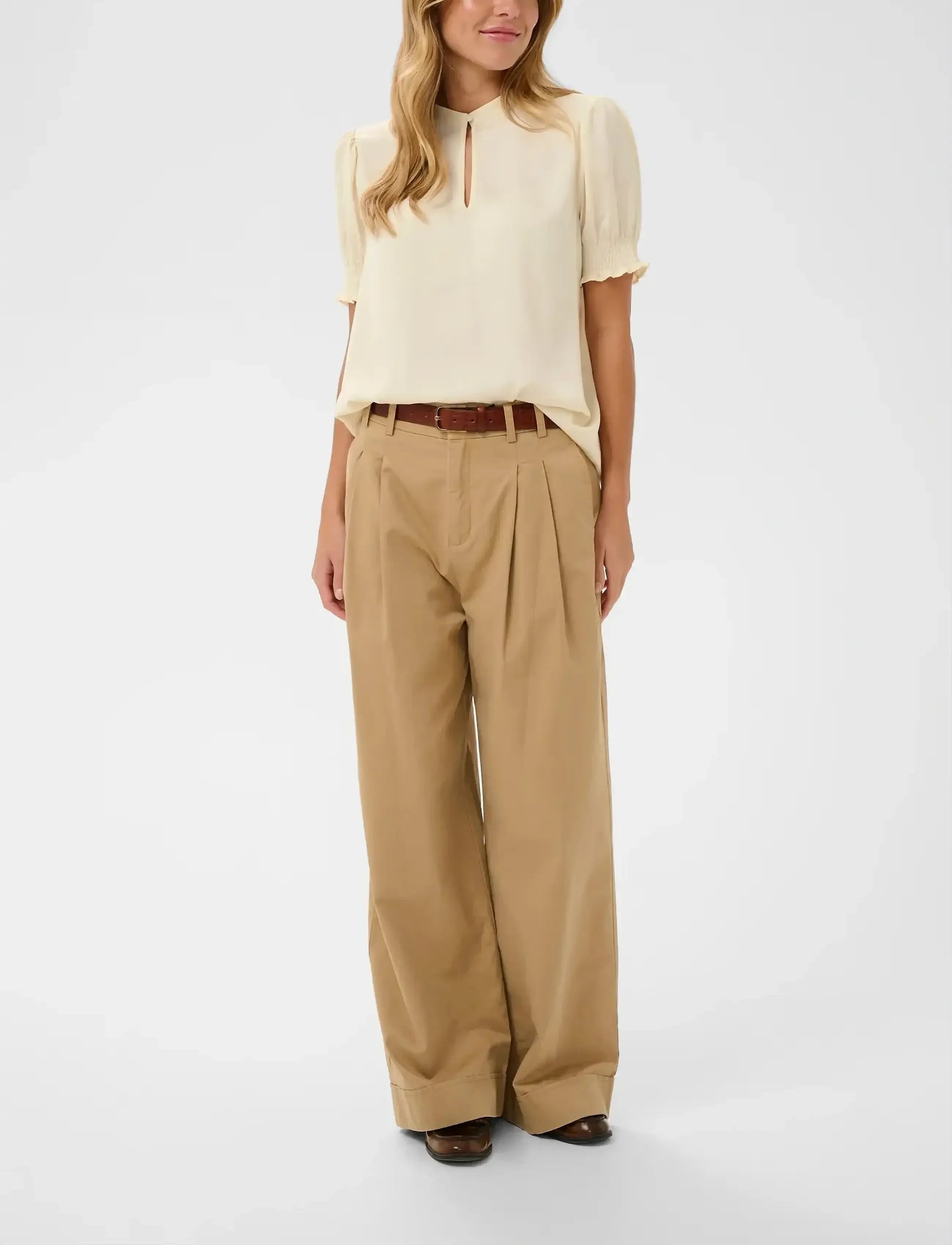 Saint Tropez Saint Tropez Nunni Shirt Creme