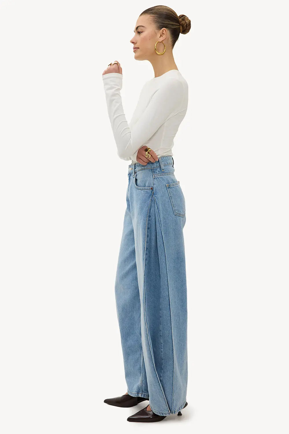 Studio Jolie Balloon jeans knoop